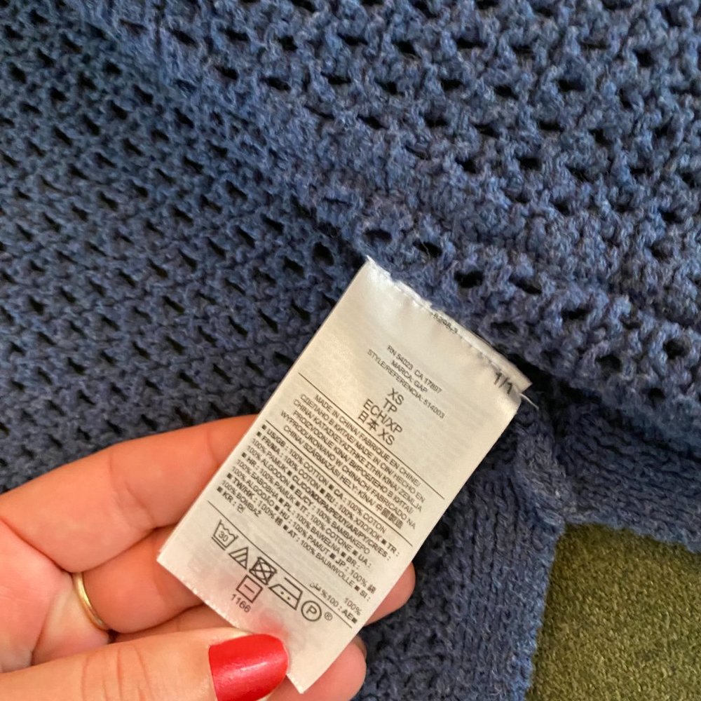 Gap open knit cardigan - Picture 5 of 6